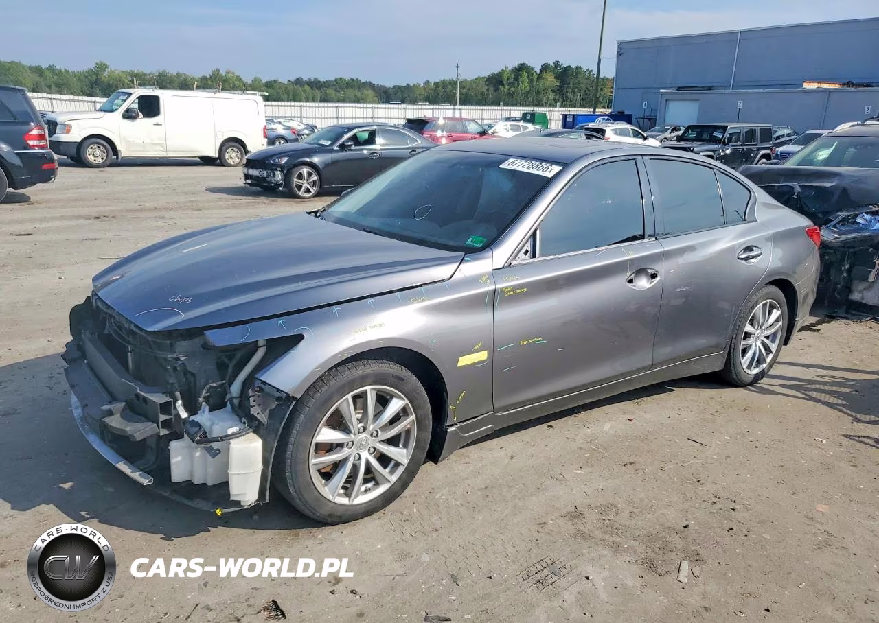 2014 Infiniti Q50 Base VIN:JN1BV7AR9EM697607 - 1