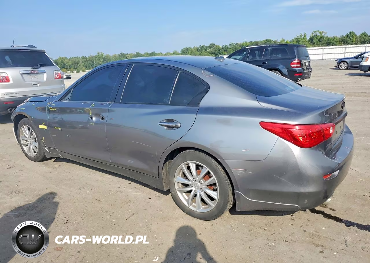 2014 Infiniti Q50 Base VIN:JN1BV7AR9EM697607 - 2