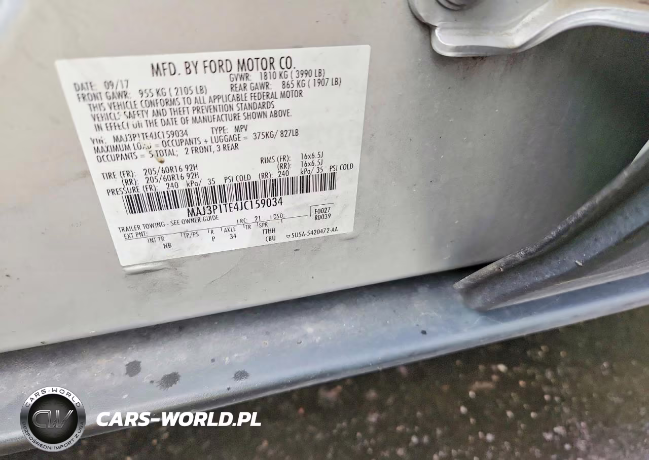 2018 Ford Ecosport Se VIN:MAJ3P1TE4JC159034 - 13