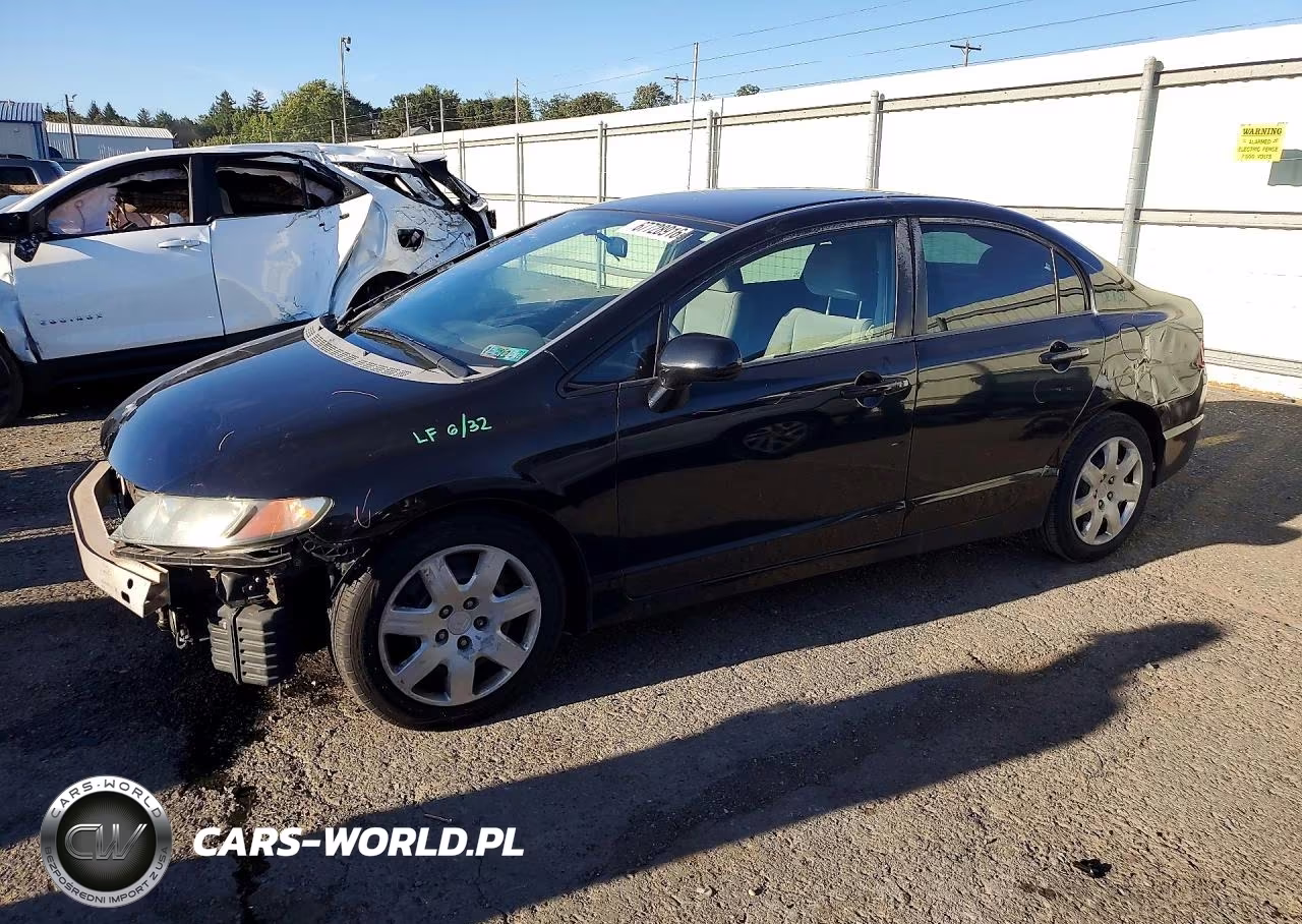 2009 Honda Civic Lx VIN:2HGFA165X9H519096 - 1