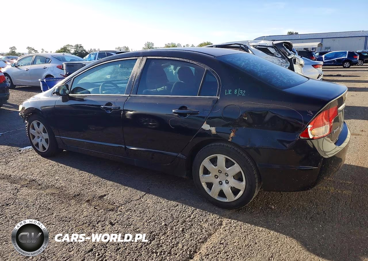 2009 Honda Civic Lx VIN:2HGFA165X9H519096 - 2