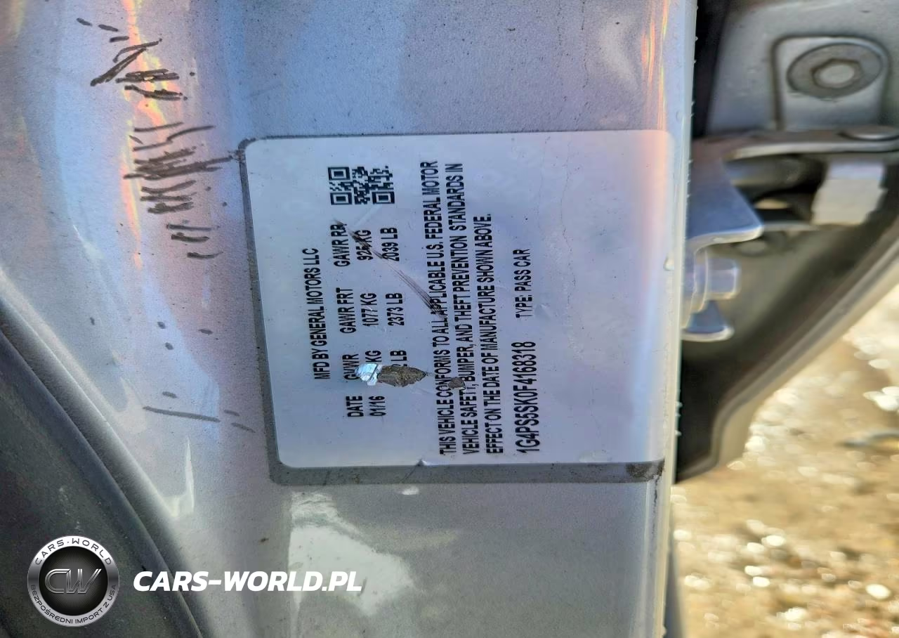 2015 Buick Verano VIN:1G4PS5SK0F4168318 - 13