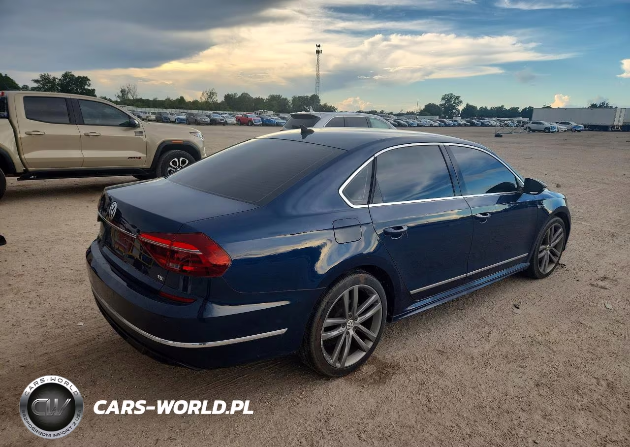 2019 Volkswagen Passat Se R-Line VIN:1VWMA7A35KC007279 - 3