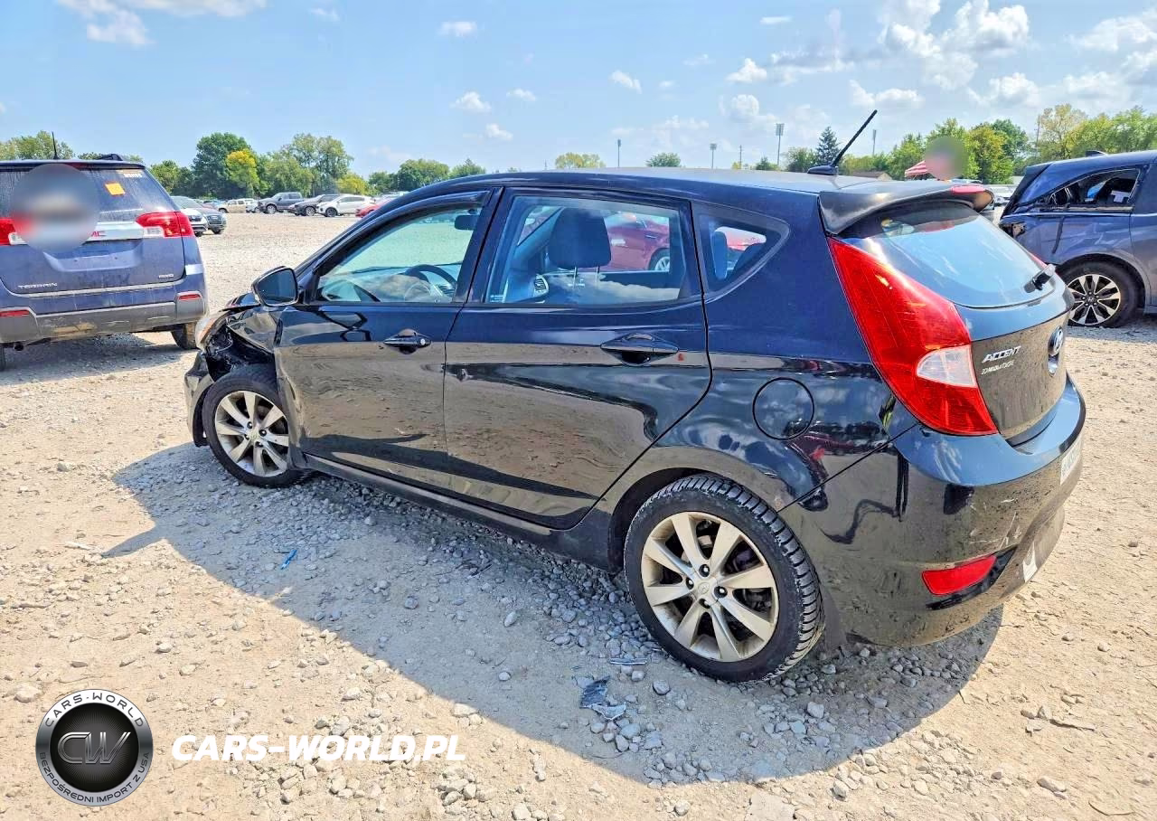 2013 Hyundai Accent Se VIN:KMHCU5AE1DU092030 - 2