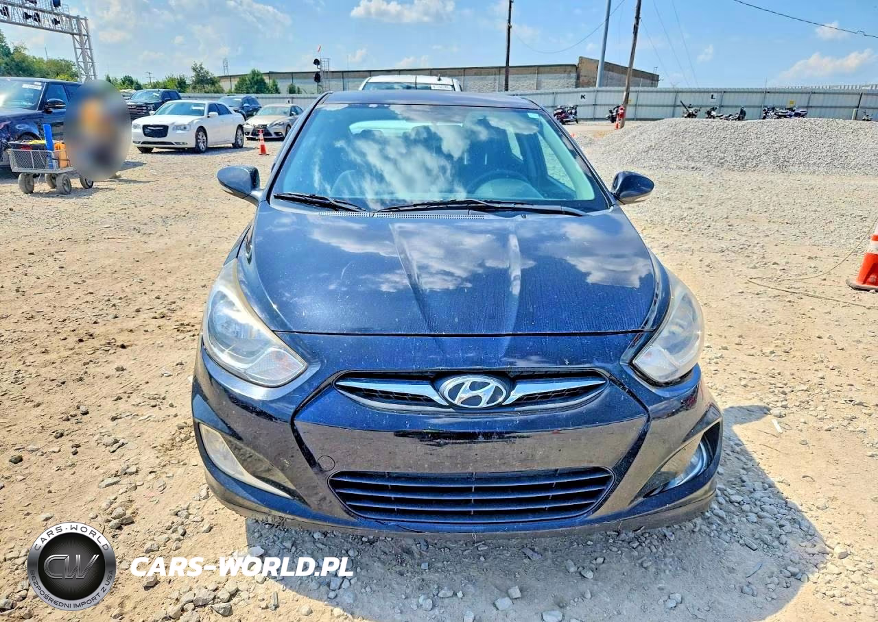 2013 Hyundai Accent Se VIN:KMHCU5AE1DU092030 - 5