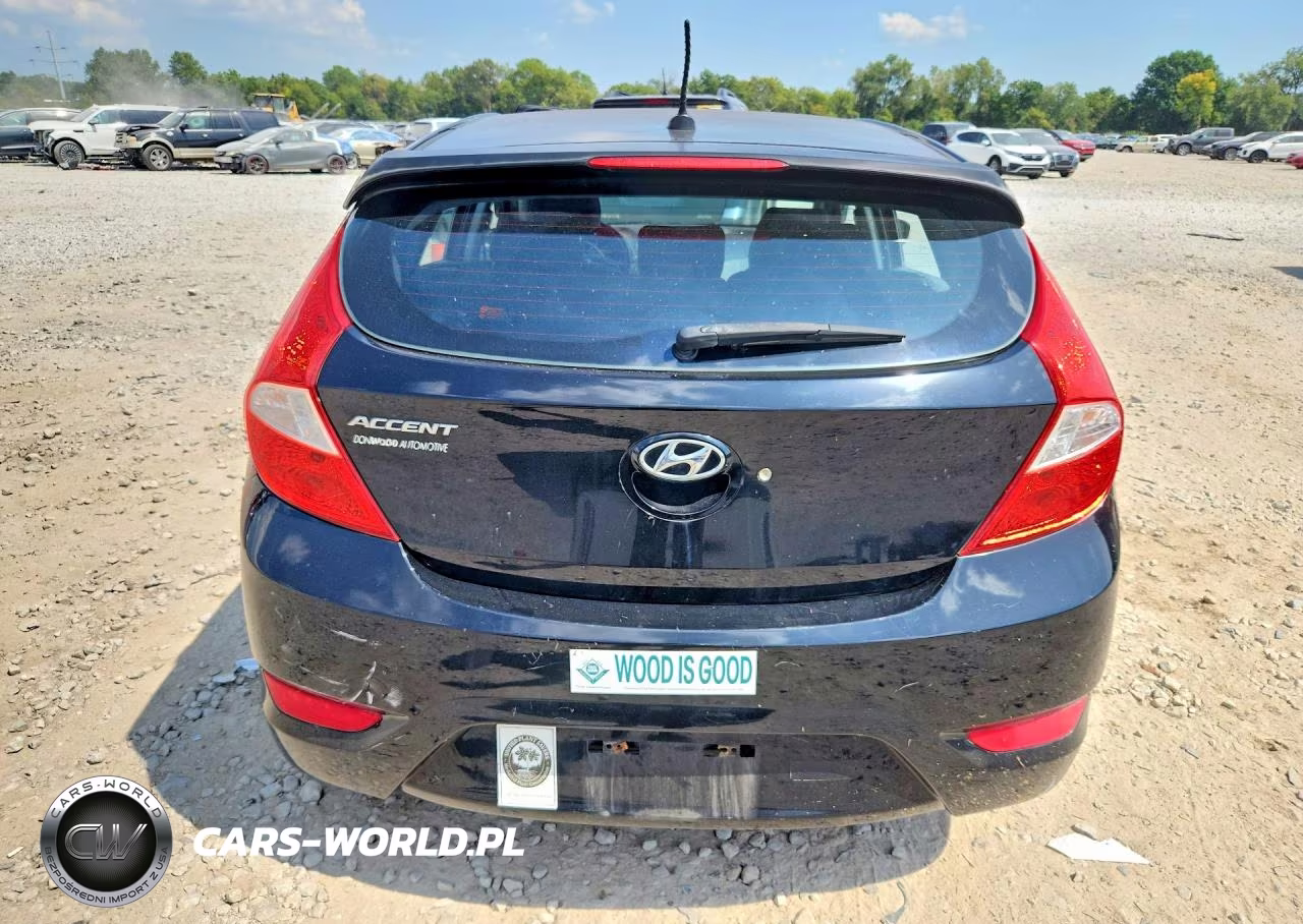 2013 Hyundai Accent Se VIN:KMHCU5AE1DU092030 - 6