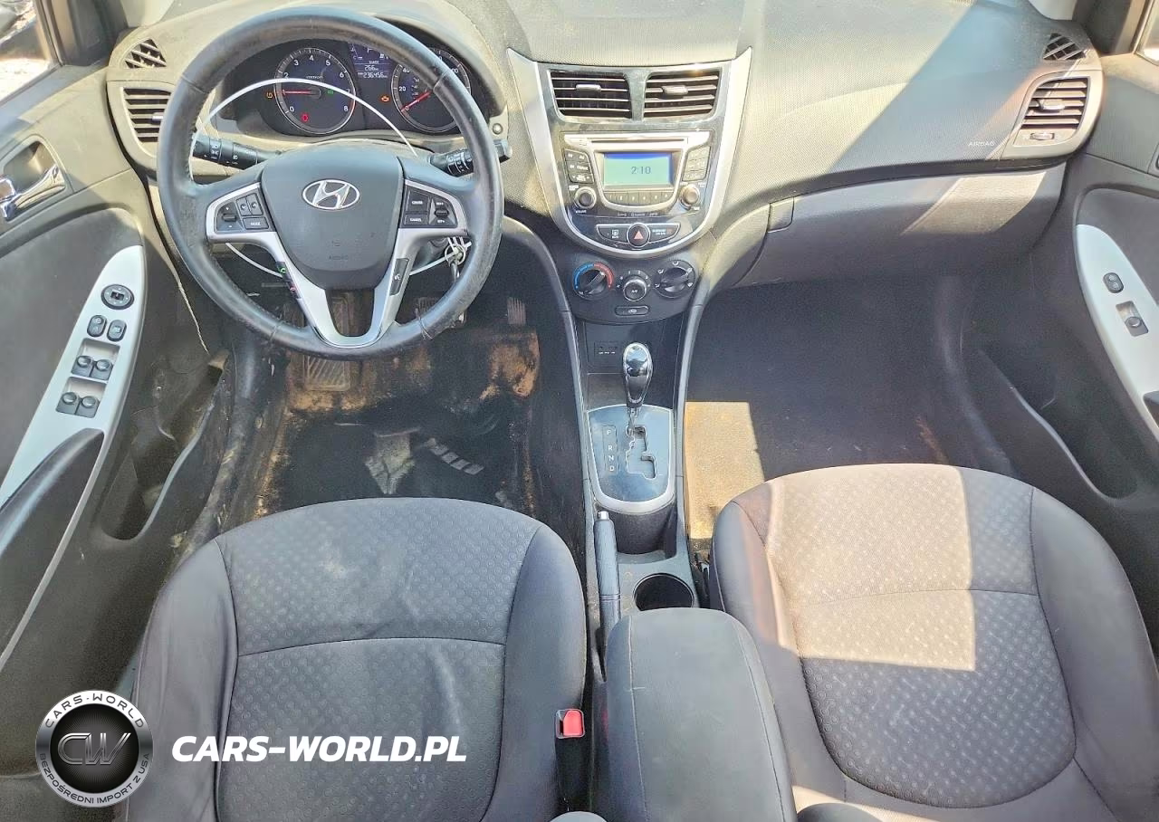 2013 Hyundai Accent Se VIN:KMHCU5AE1DU092030 - 8