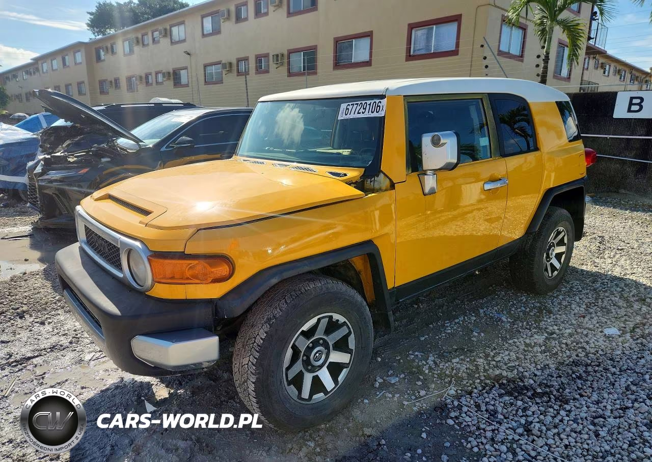2007 Toyota Fj Cruiser Base VIN:JTEBU11F170035173 - 1