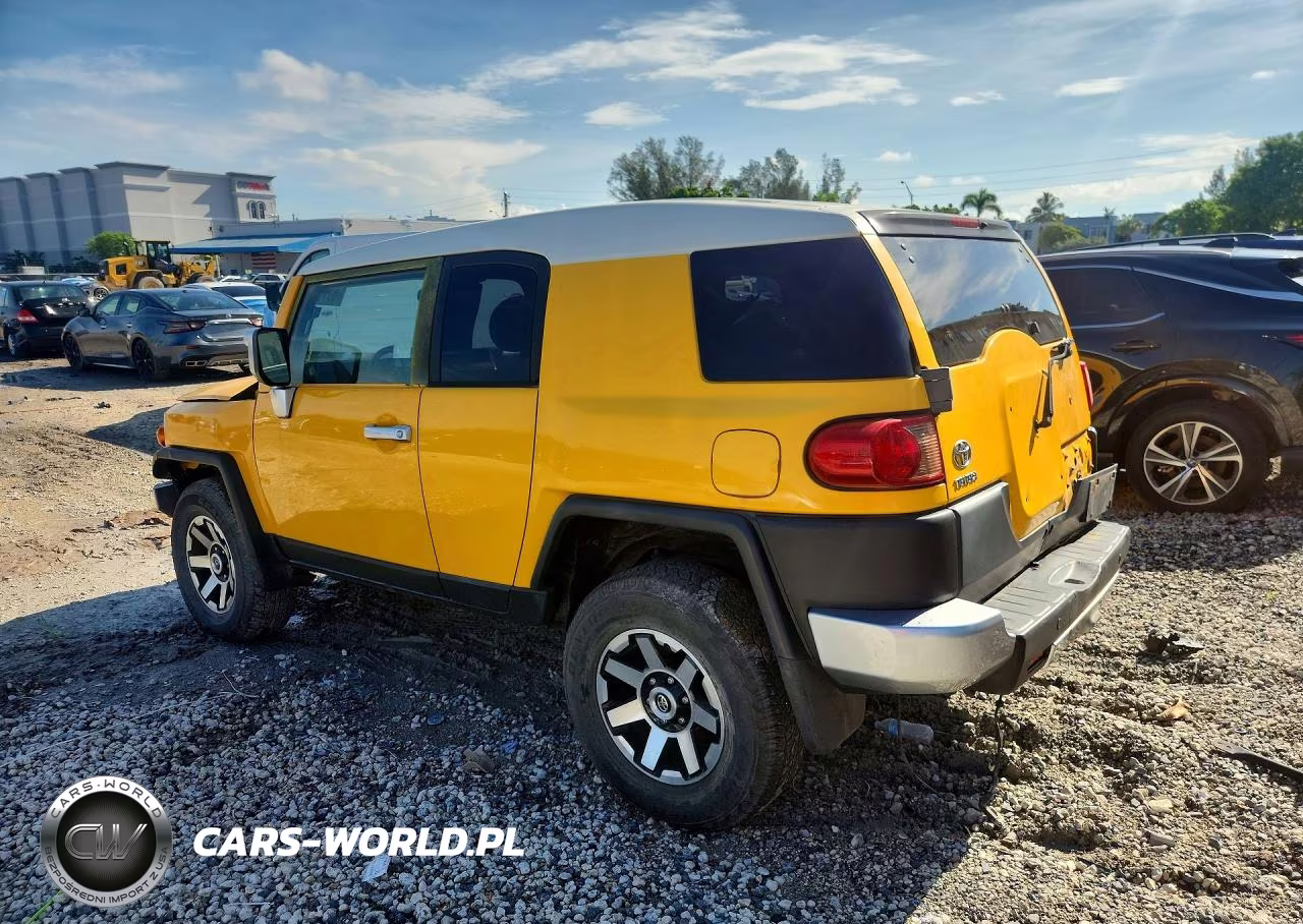 2007 Toyota Fj Cruiser Base VIN:JTEBU11F170035173 - 2