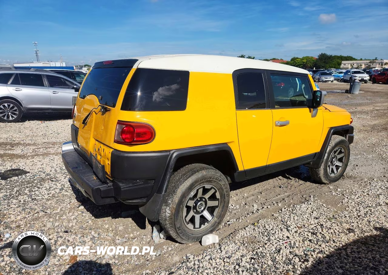 2007 Toyota Fj Cruiser Base VIN:JTEBU11F170035173 - 3