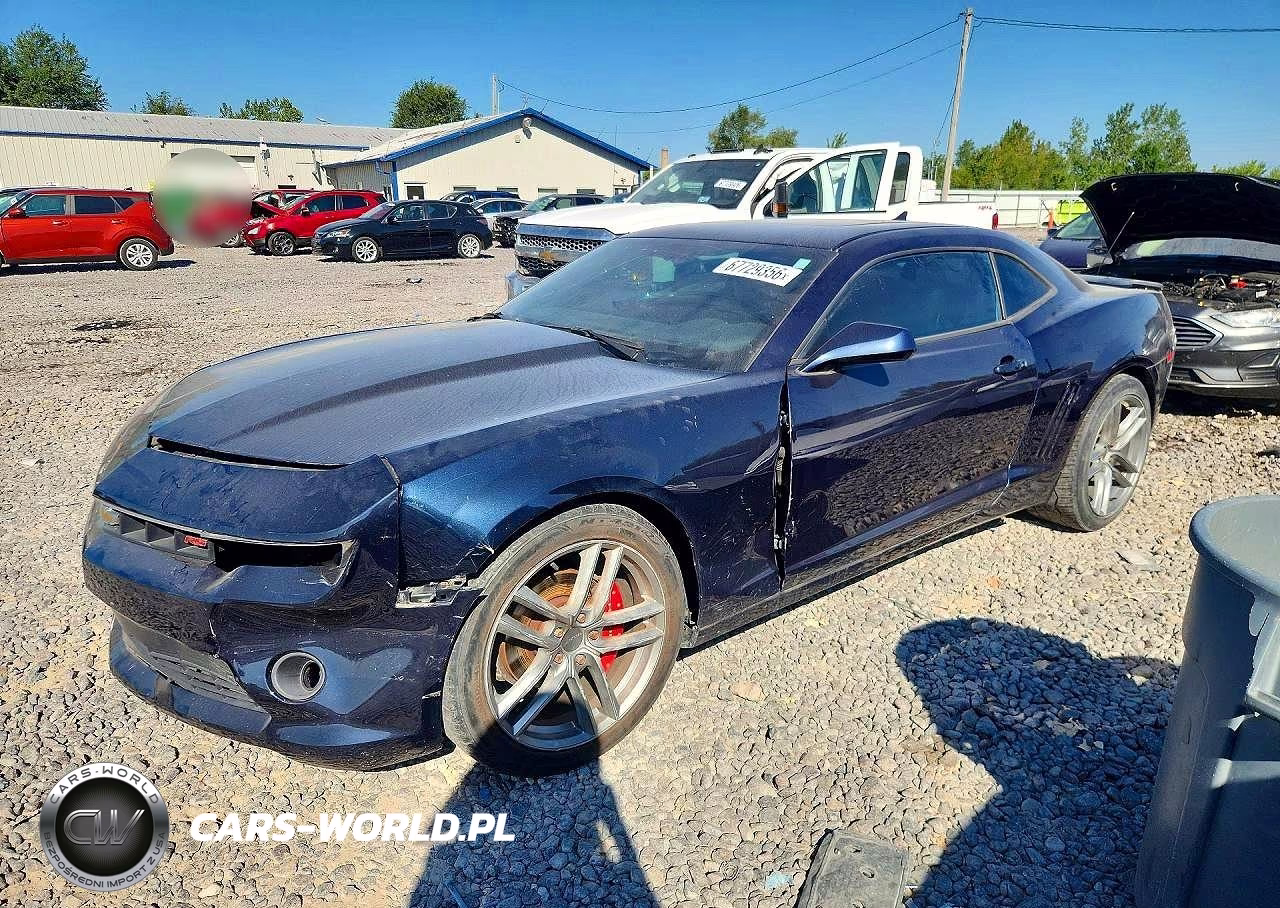 2015 Chevrolet Camaro Lt VIN:2G1FF1E31F9261310 - 1