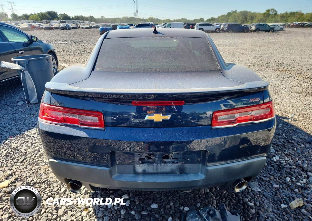 2015 Chevrolet Camaro Lt VIN:2G1FF1E31F9261310 - 6
