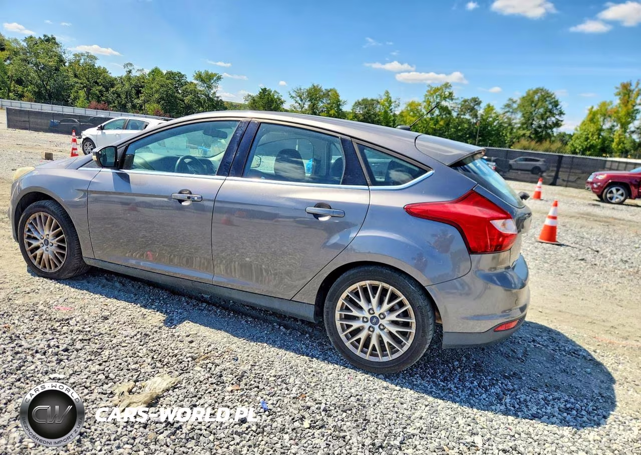 2014 Ford Focus Titanium VIN:1FADP3N22EL189996 - 2