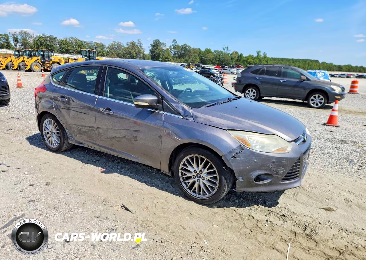 2014 Ford Focus Titanium VIN:1FADP3N22EL189996 - 4