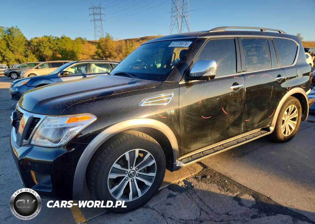 2020 Nissan Armada Sl VIN:JN8AY2NC1LX518467 - 1