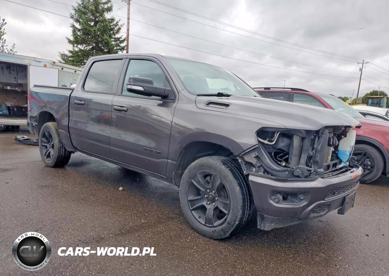 2021 Ram 1500 Big Horn-Lone Star VIN:1C6SRFFT3MN717043 - 4