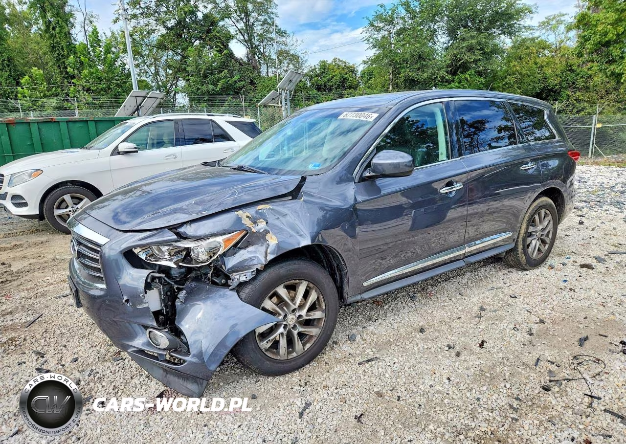 2013 Infiniti Jx35 Base VIN:5N1AL0MM1DC324826 - 1