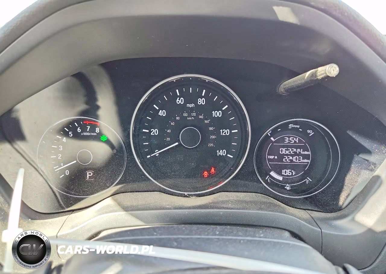 2019 Honda Hr-V Lx VIN:3CZRU6H39KG734903 - 9