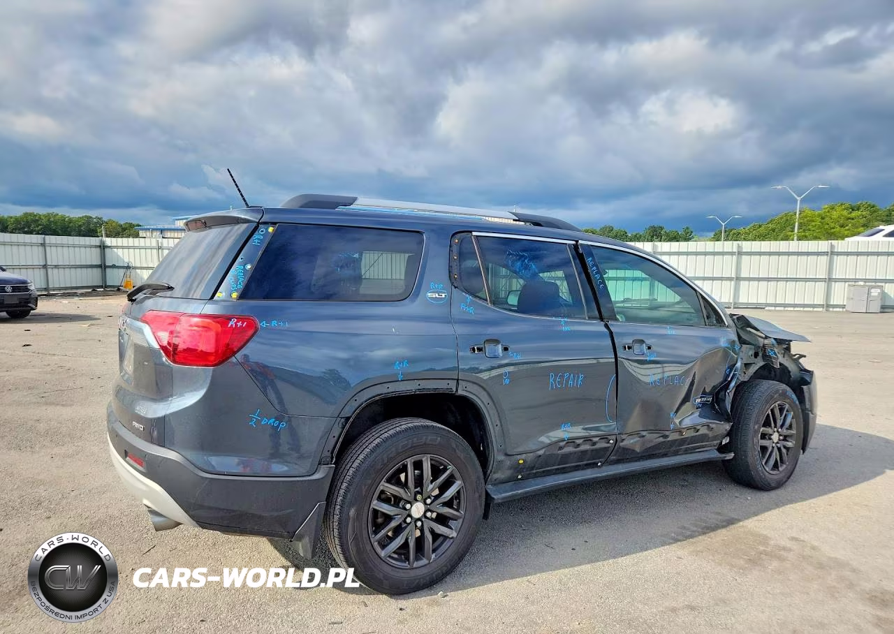 2019 GMC Acadia Slt-1 VIN:1GKKNULS1KZ130659 - 3