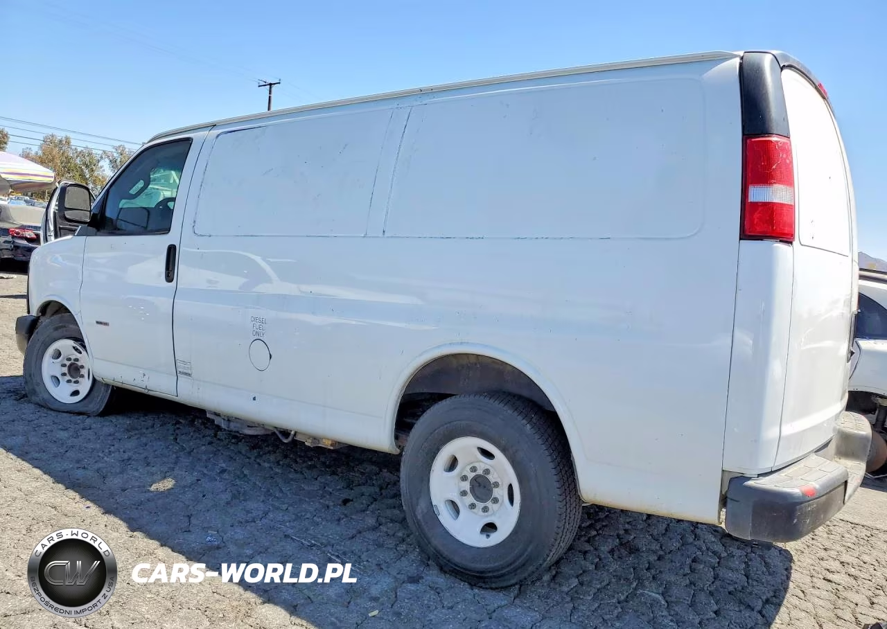 2017 Chevrolet Express 2500 Cargo Delivery Van VIN:1GCWGAF12H1308630 - 2