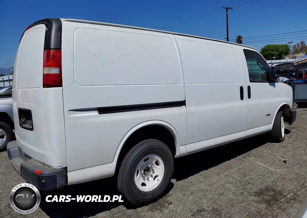 2017 Chevrolet Express 2500 Cargo Delivery Van VIN:1GCWGAF12H1308630 - 3