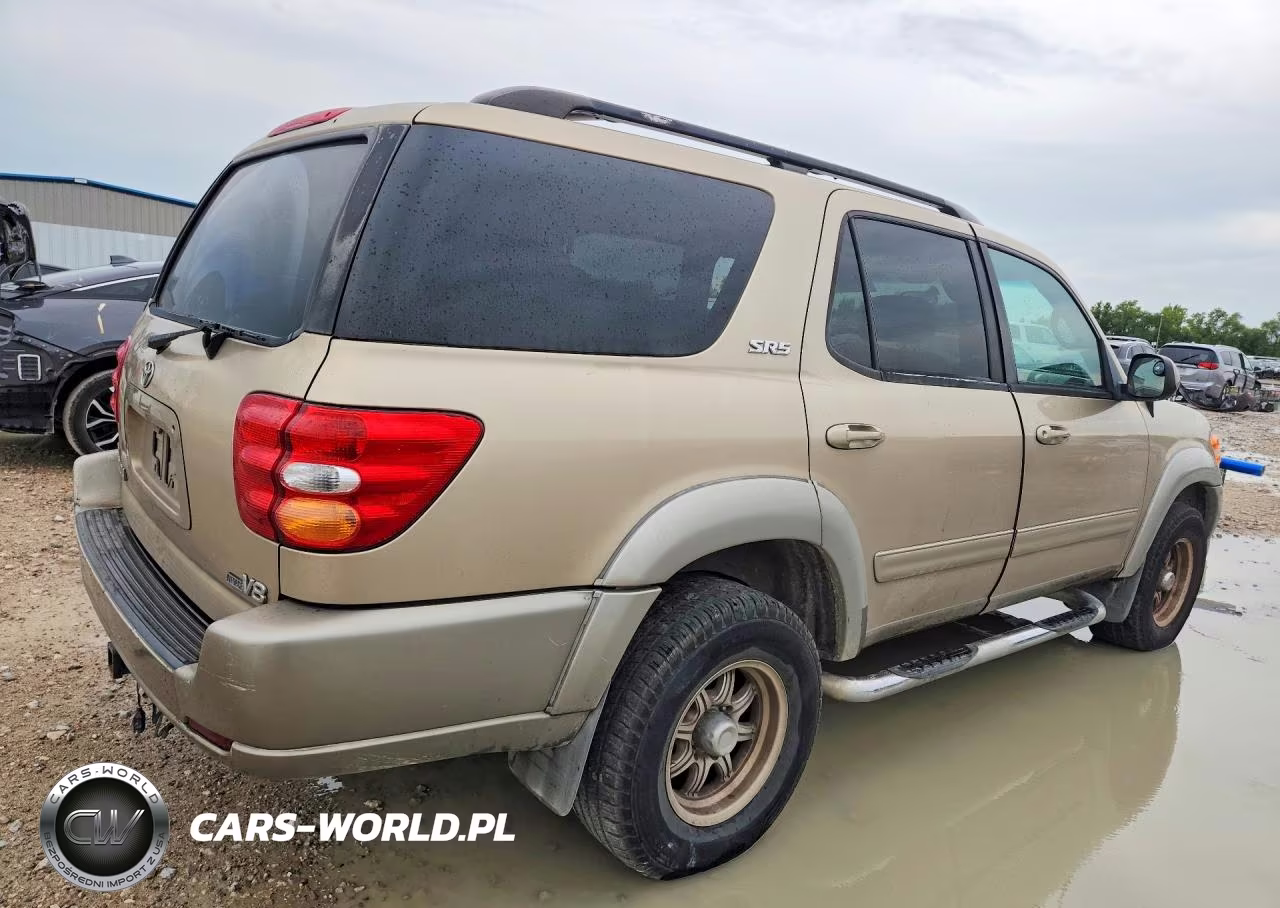 2002 Toyota Sequoia Sr5 VIN:5TDZT34A92S077615 - 3