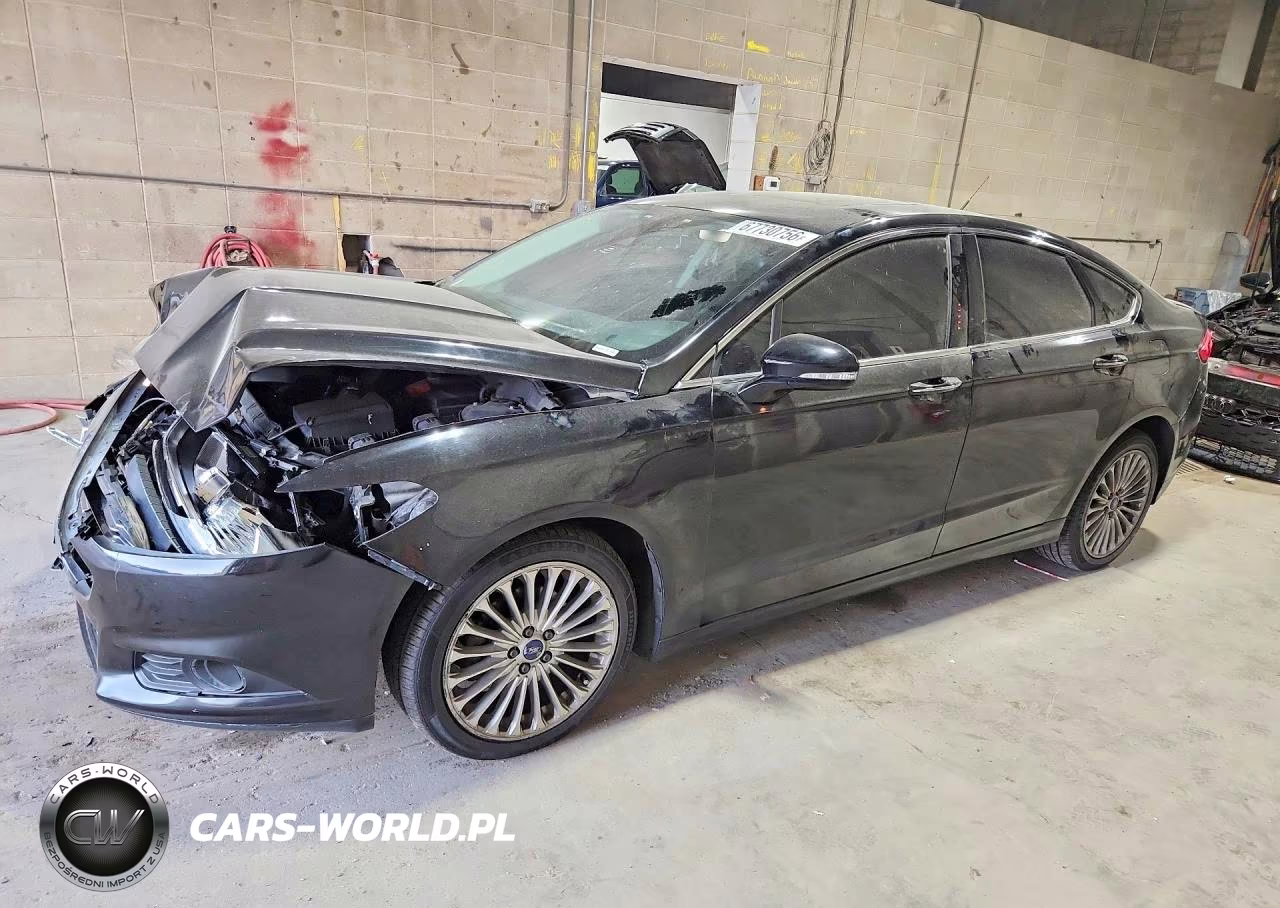 2016 Ford Fusion Titanium VIN:3FA6P0D90GR206059 - 1