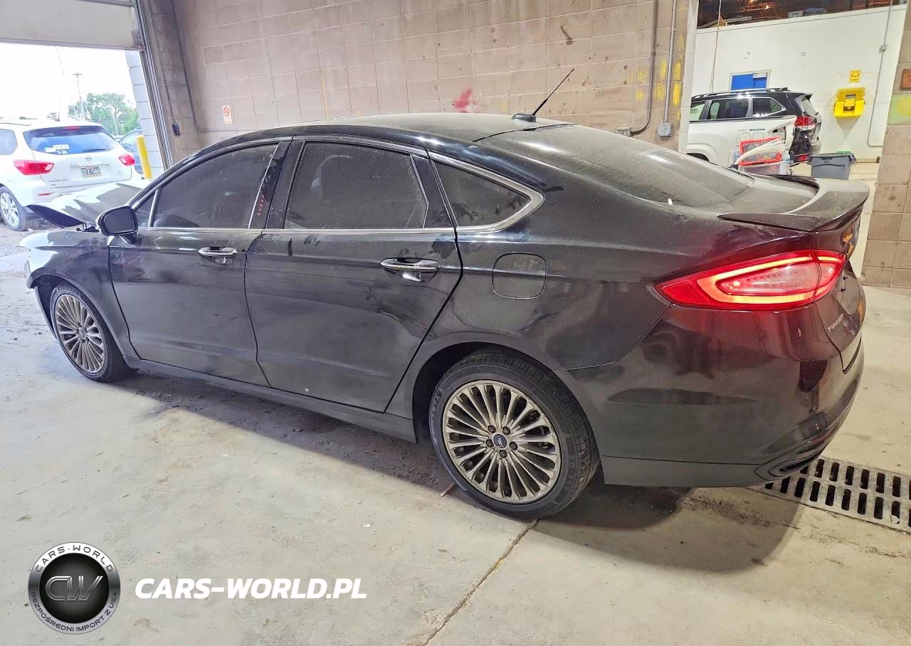 2016 Ford Fusion Titanium VIN:3FA6P0D90GR206059 - 2