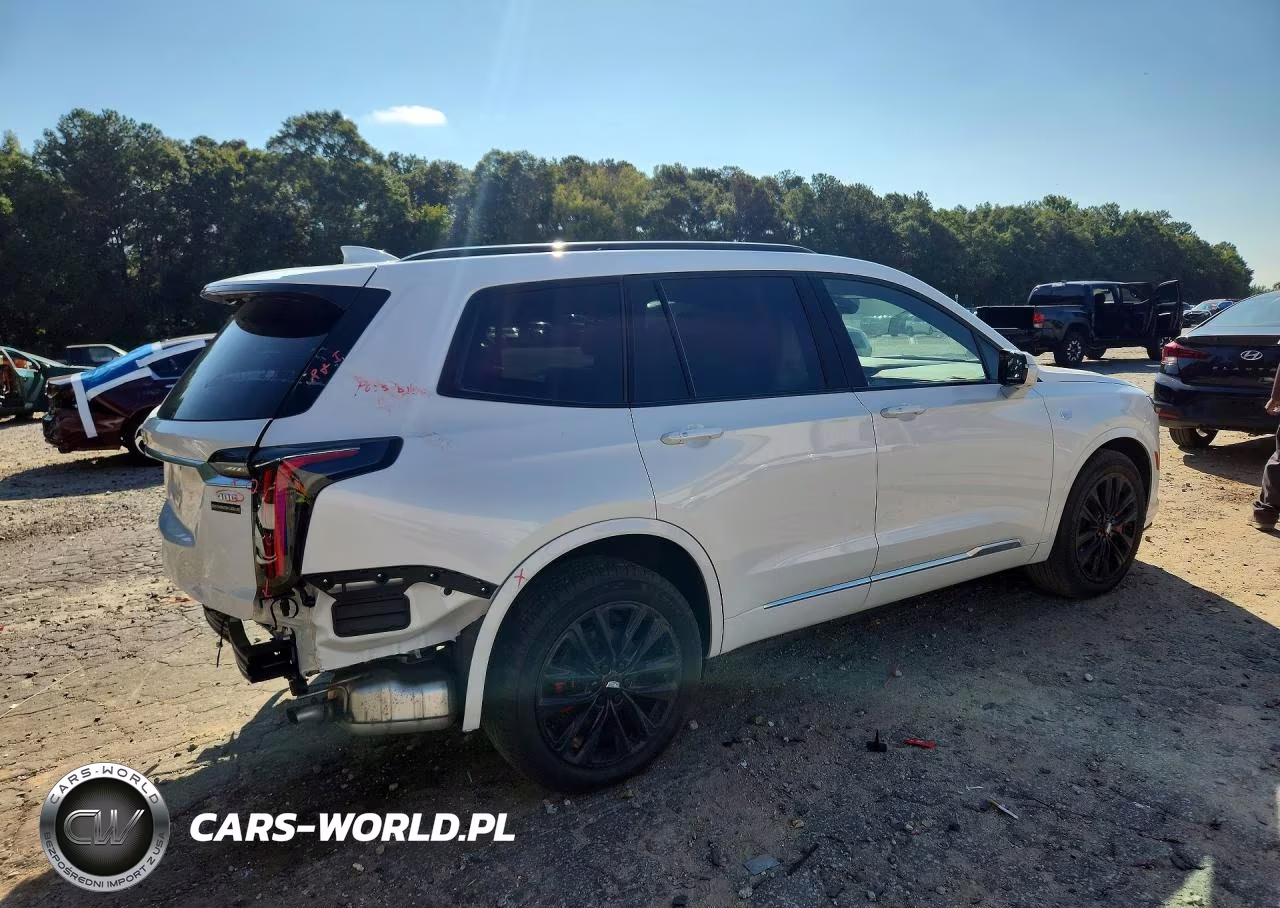 2025 Cadillac Xt6 Sport VIN:1GYKPGRS8SZ132322 - 3