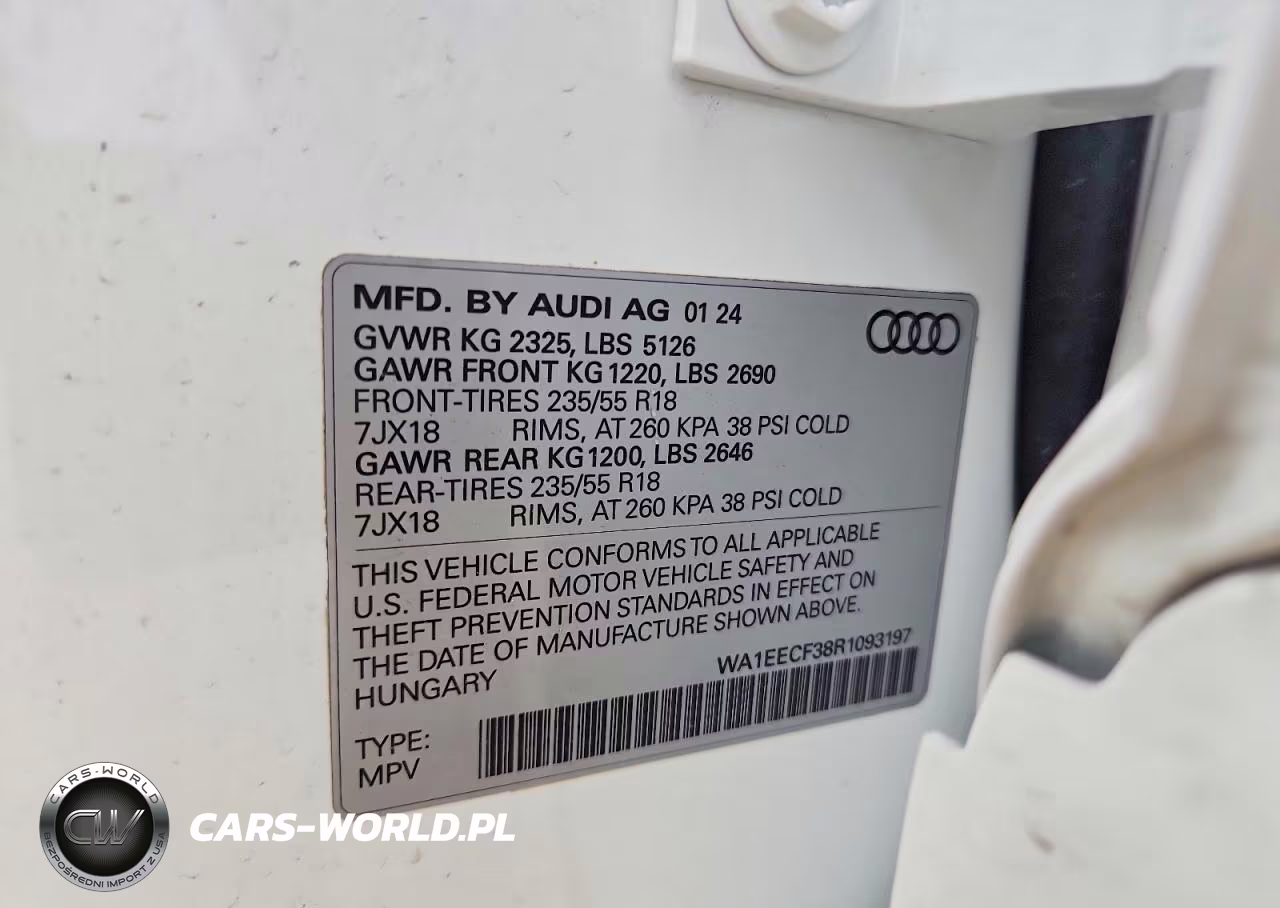 2024 Audi Q3 Premium Plus S Line 45 VIN:WA1EECF38R1093197 - 13