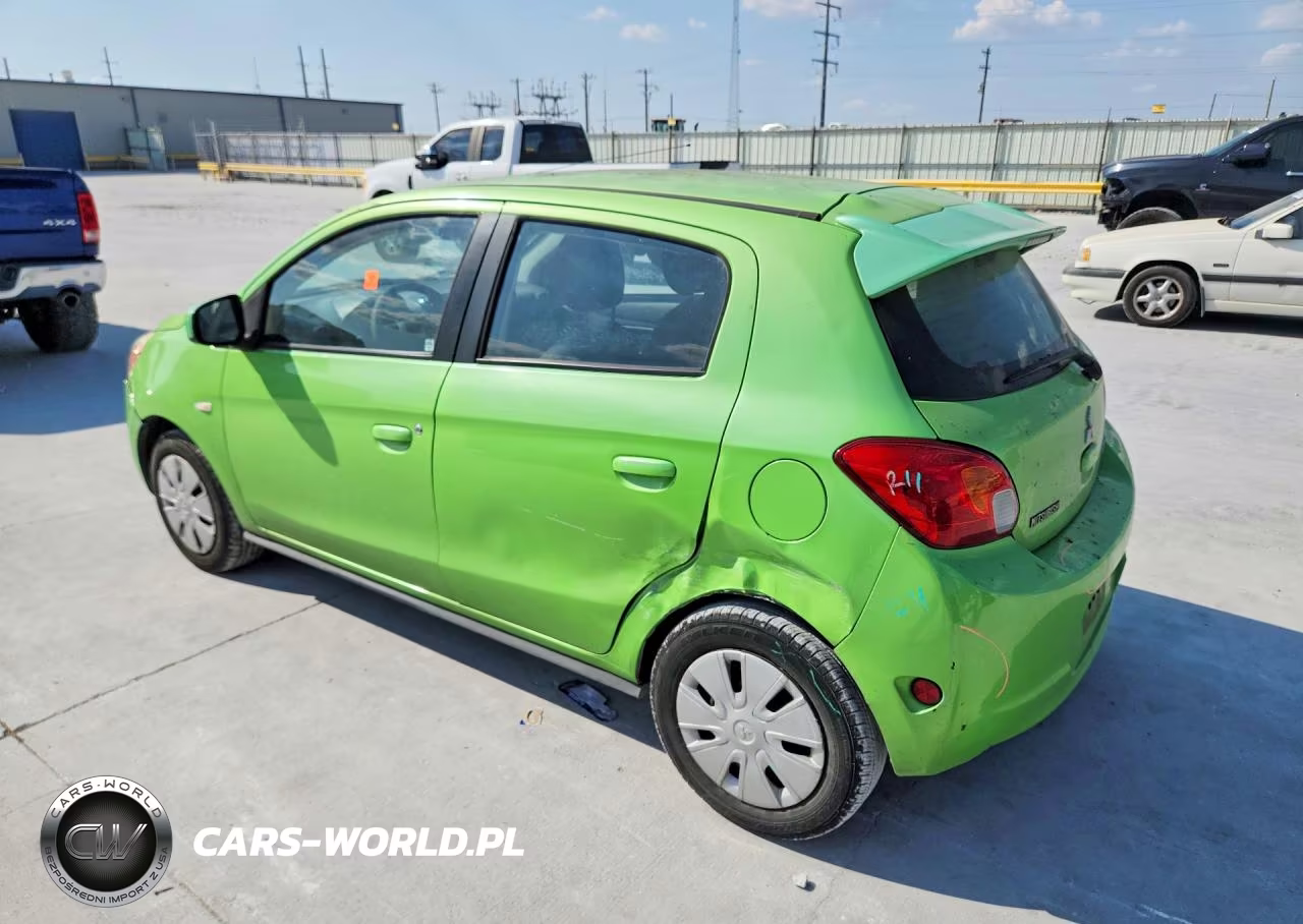 2014 Mitsubishi Mirage De VIN:ML32A3HJ9EH016083 - 2