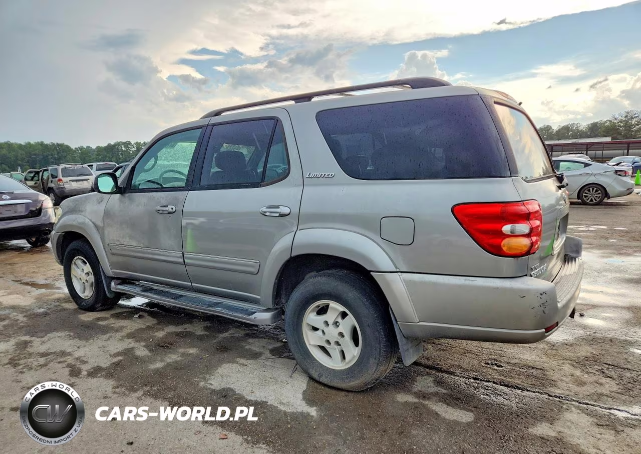 2002 Toyota Sequoia Limited VIN:5TDZT38A02S137078 - 2