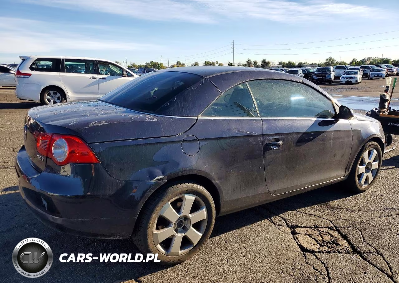 2007 Volkswagen Eos 2.0T Luxury VIN:WVWFA71F47V002009 - 3