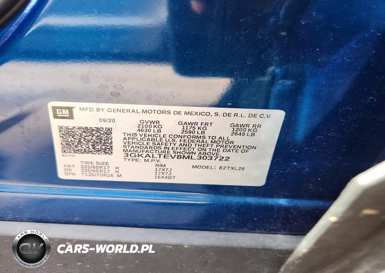 2021 GMC Terrain Sle VIN:3GKALTEV8ML303722 - 14