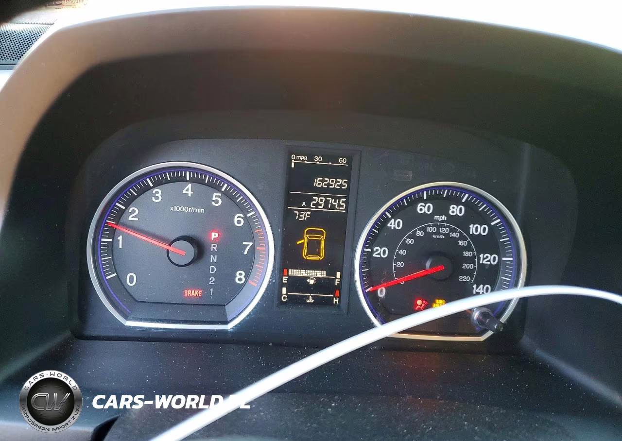 2009 Honda Cr-V Exl VIN:JHLRE48749C006416 - 9