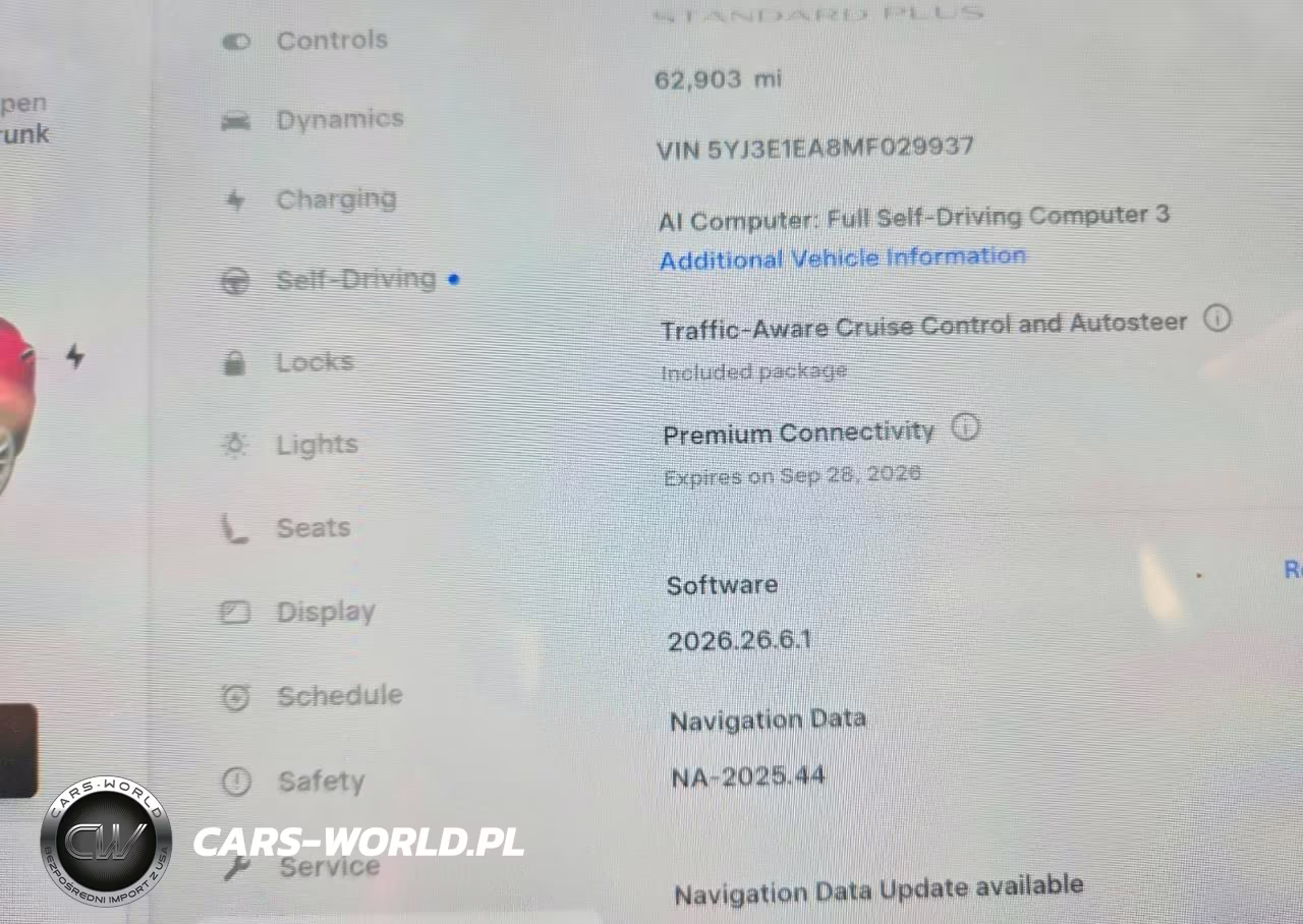 2021 Tesla Model 3 VIN:5YJ3E1EA8MF029937 - 9
