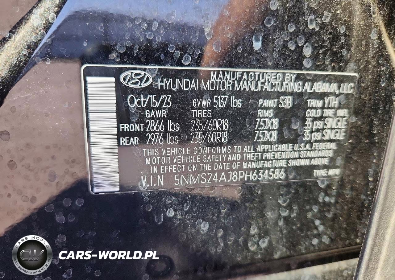 2023 Hyundai Santa Fe Sel VIN:5NMS24AJ8PH634586 - 13