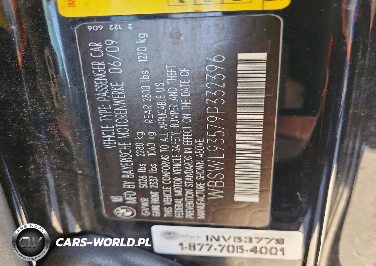 2009 BMW M3 VIN:WBSWL93579P332396 - 12
