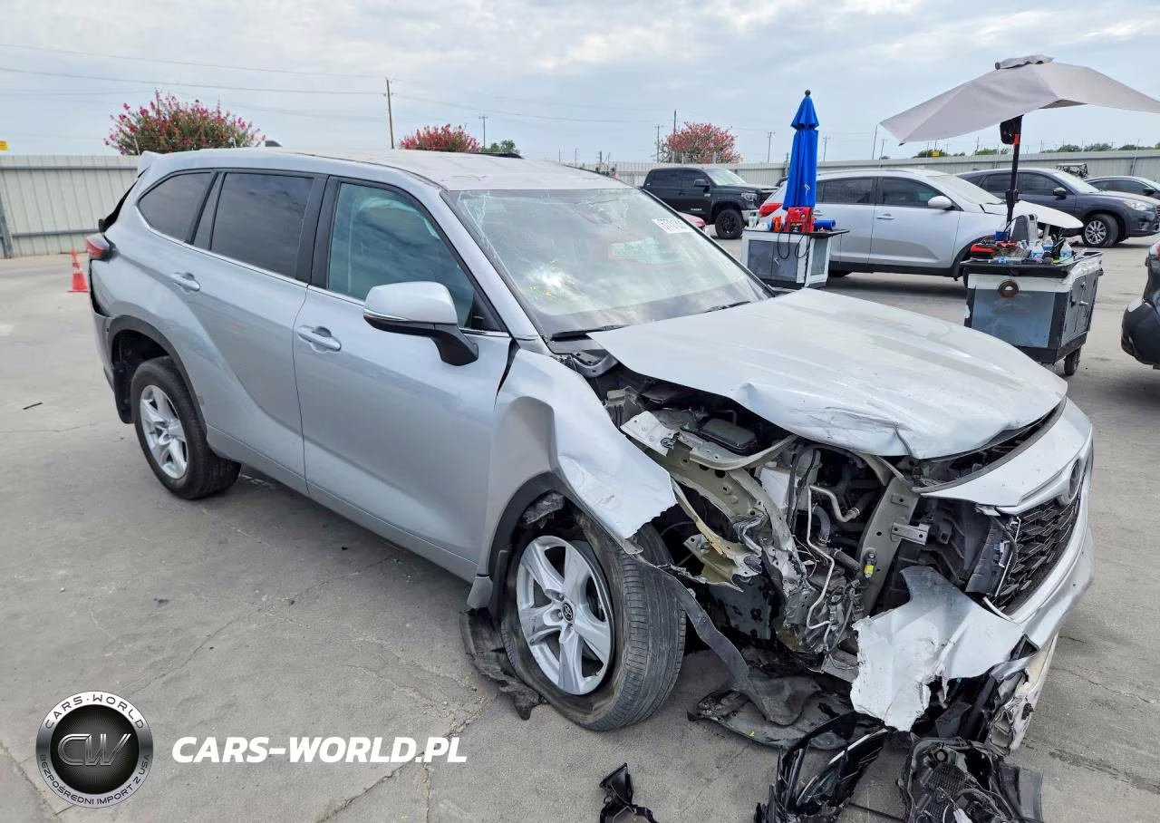 2023 Toyota Highlander L VIN:5TDKDRAH7PS041299 - 4