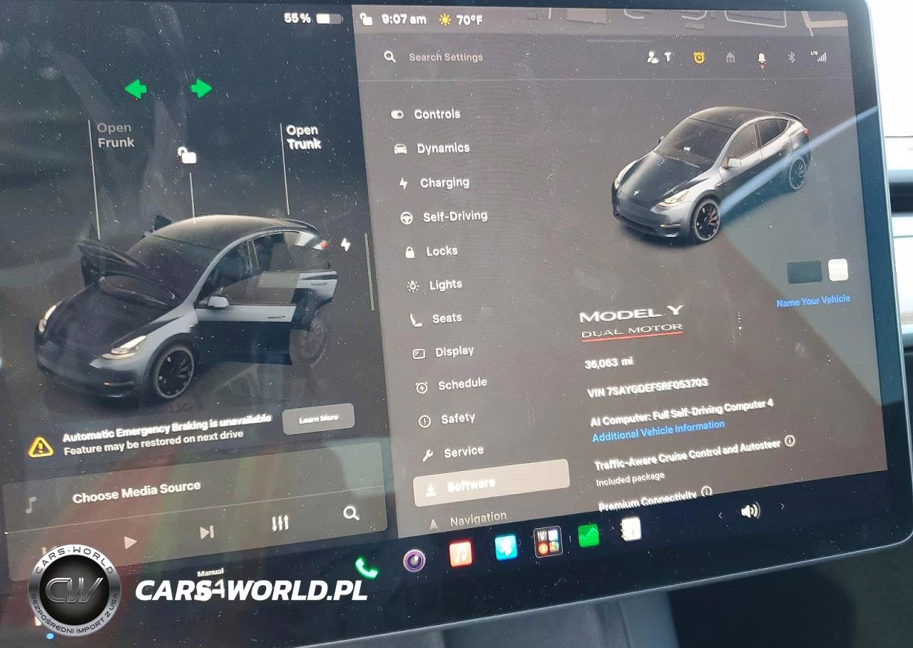 2024 Tesla Model Y VIN:7SAYGDEF5RF053703 - 9