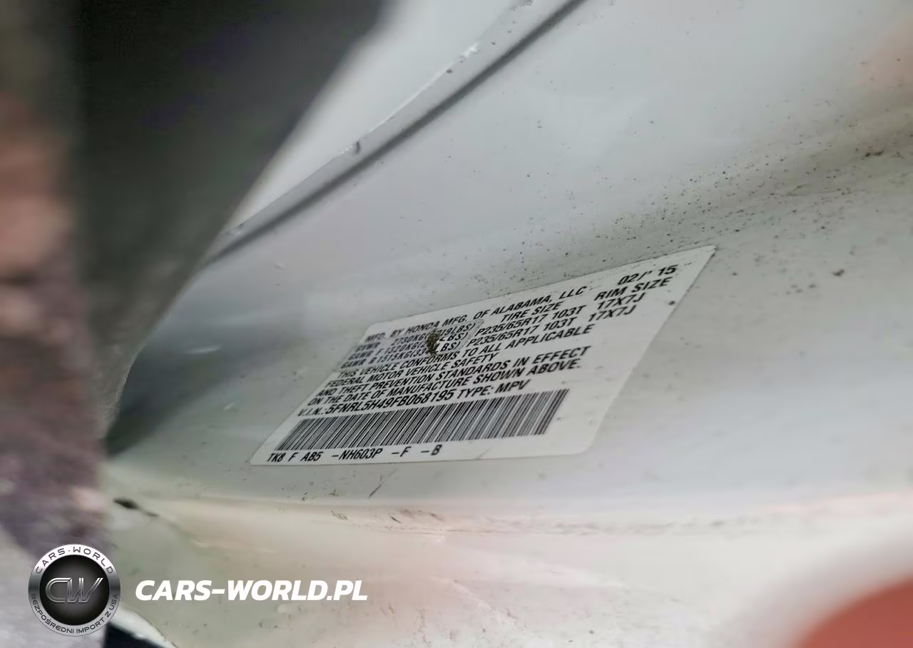 2015 Honda Odyssey Ex VIN:5FNRL5H49FB068195 - 13