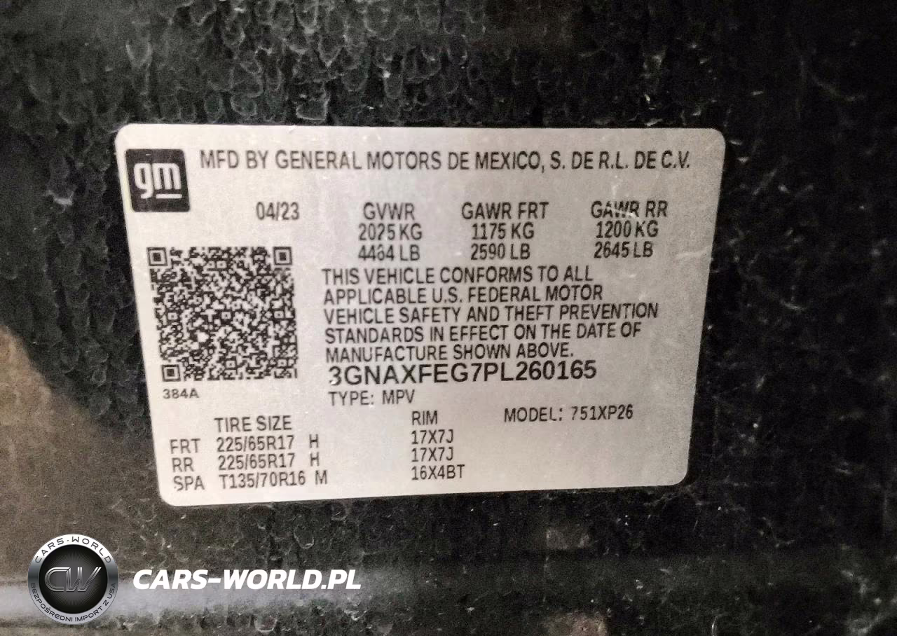 2023 Chevrolet Equinox Ls VIN:3GNAXFEG7PL260165 - 12