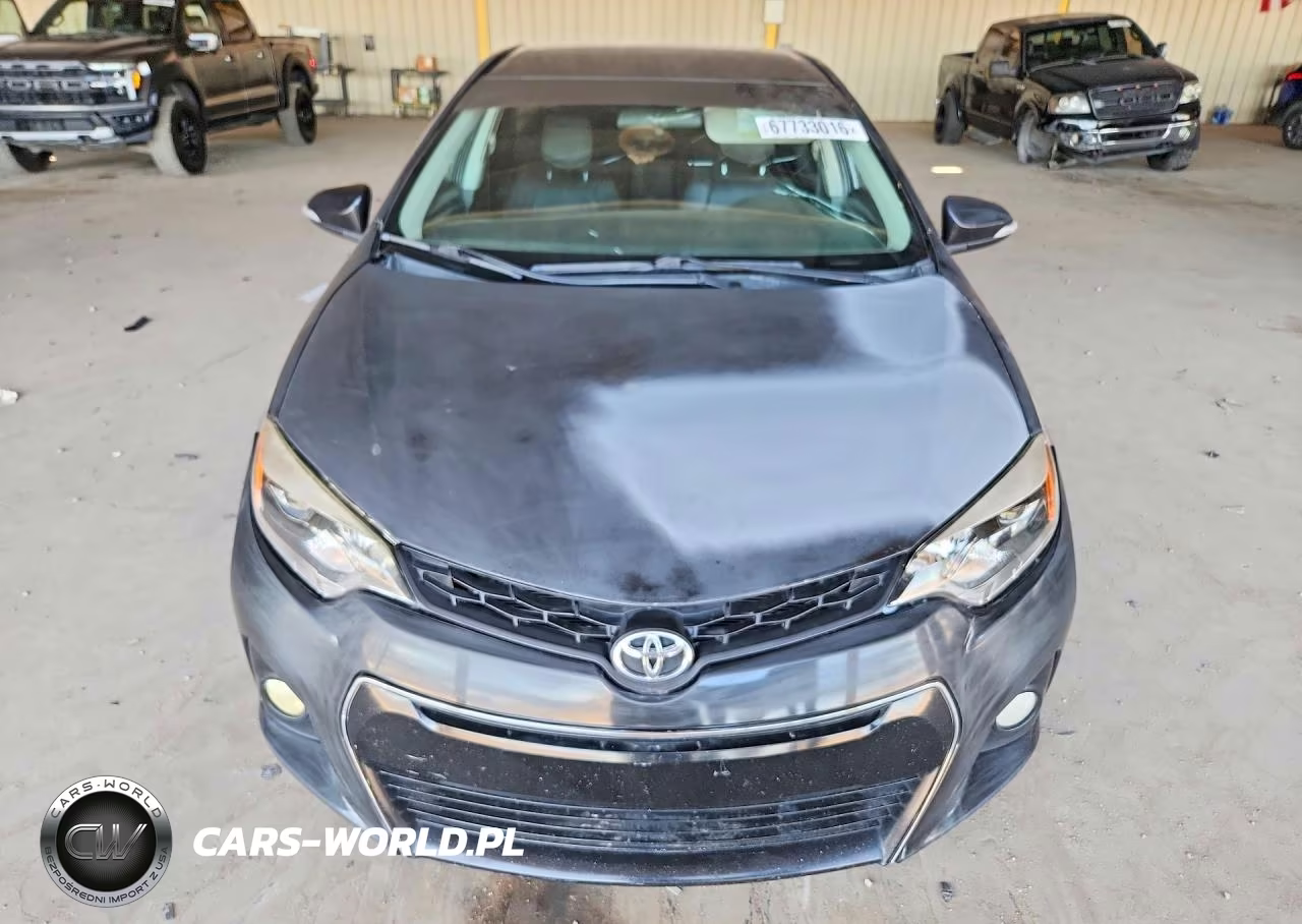 2016 Toyota Corolla S Plus VIN:5YFBURHE4GP436464 - 5