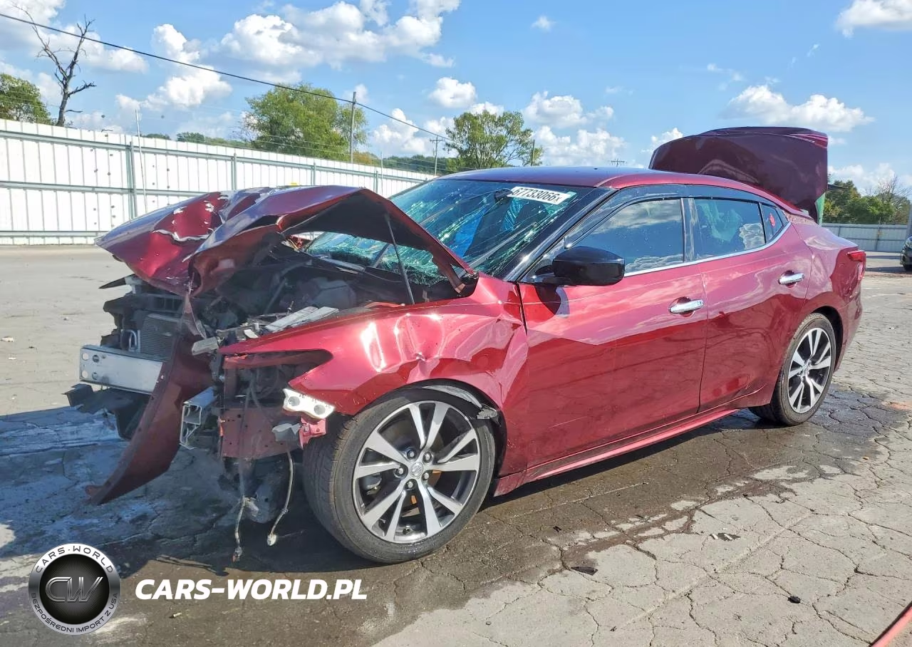 2017 Nissan Maxima 3.5 S VIN:1N4AA6AP4HC368892 - 1