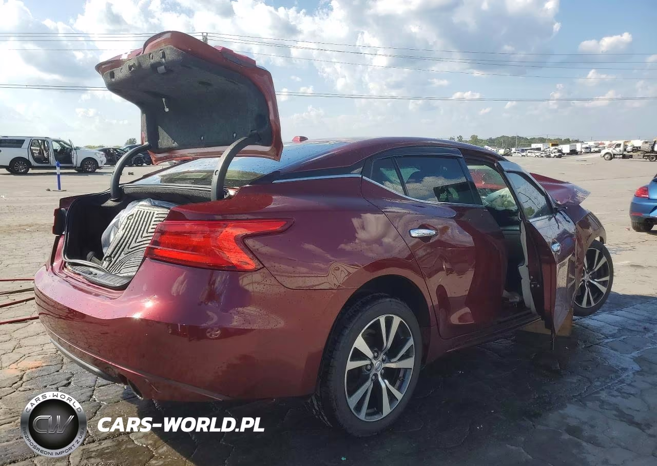 2017 Nissan Maxima 3.5 S VIN:1N4AA6AP4HC368892 - 3
