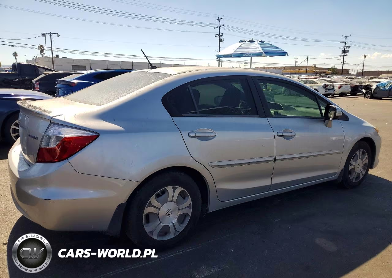 2012 Honda Civic Hybrid L VIN:JHMFB4F32CS002580 - 3