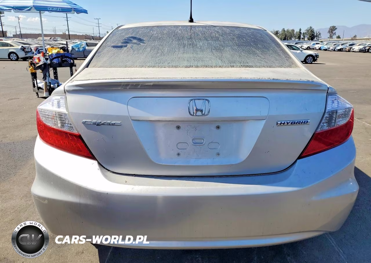 2012 Honda Civic Hybrid L VIN:JHMFB4F32CS002580 - 6