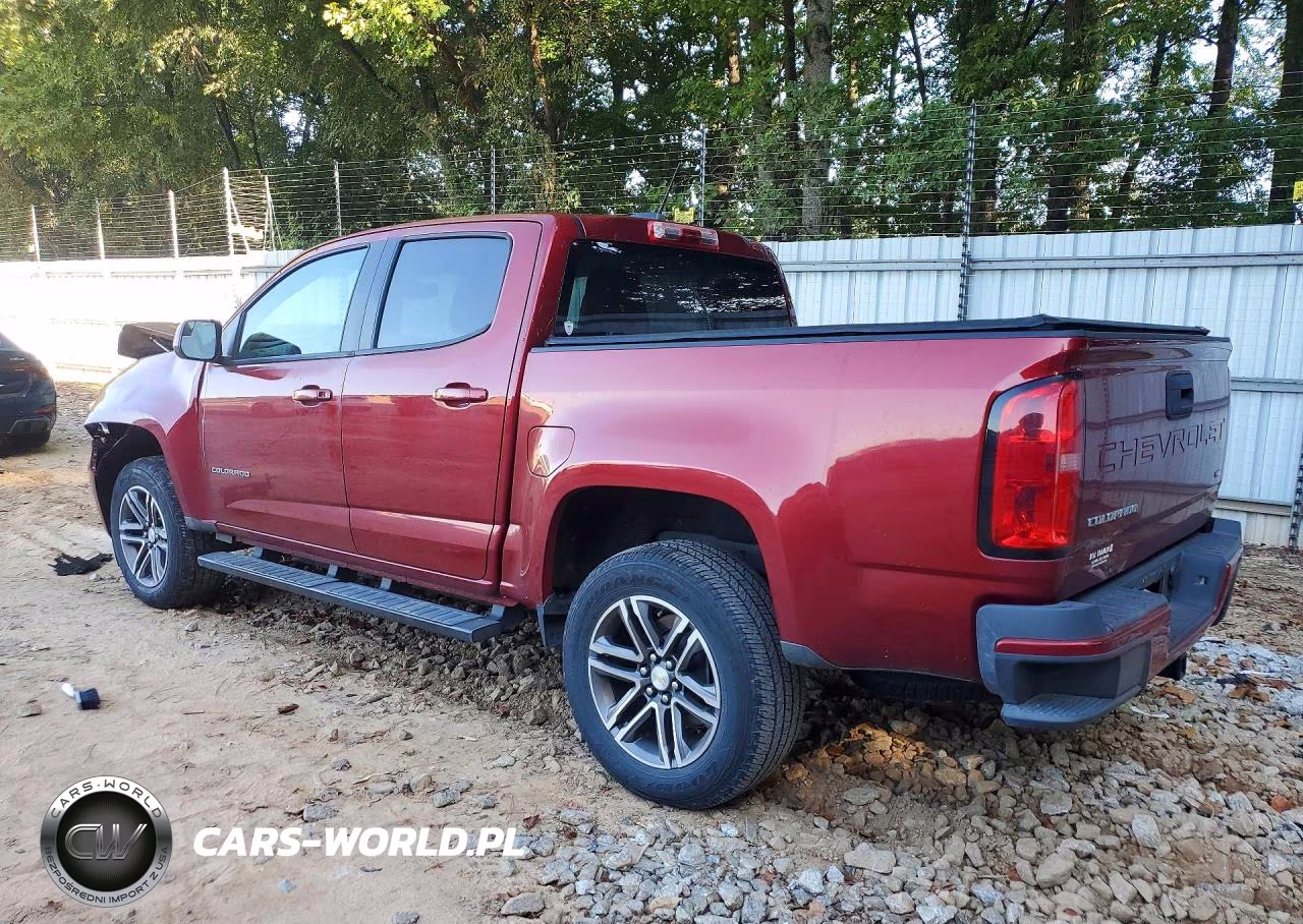 2021 Chevrolet Colorado VIN:1GCGSBEN3M1172399 - 2