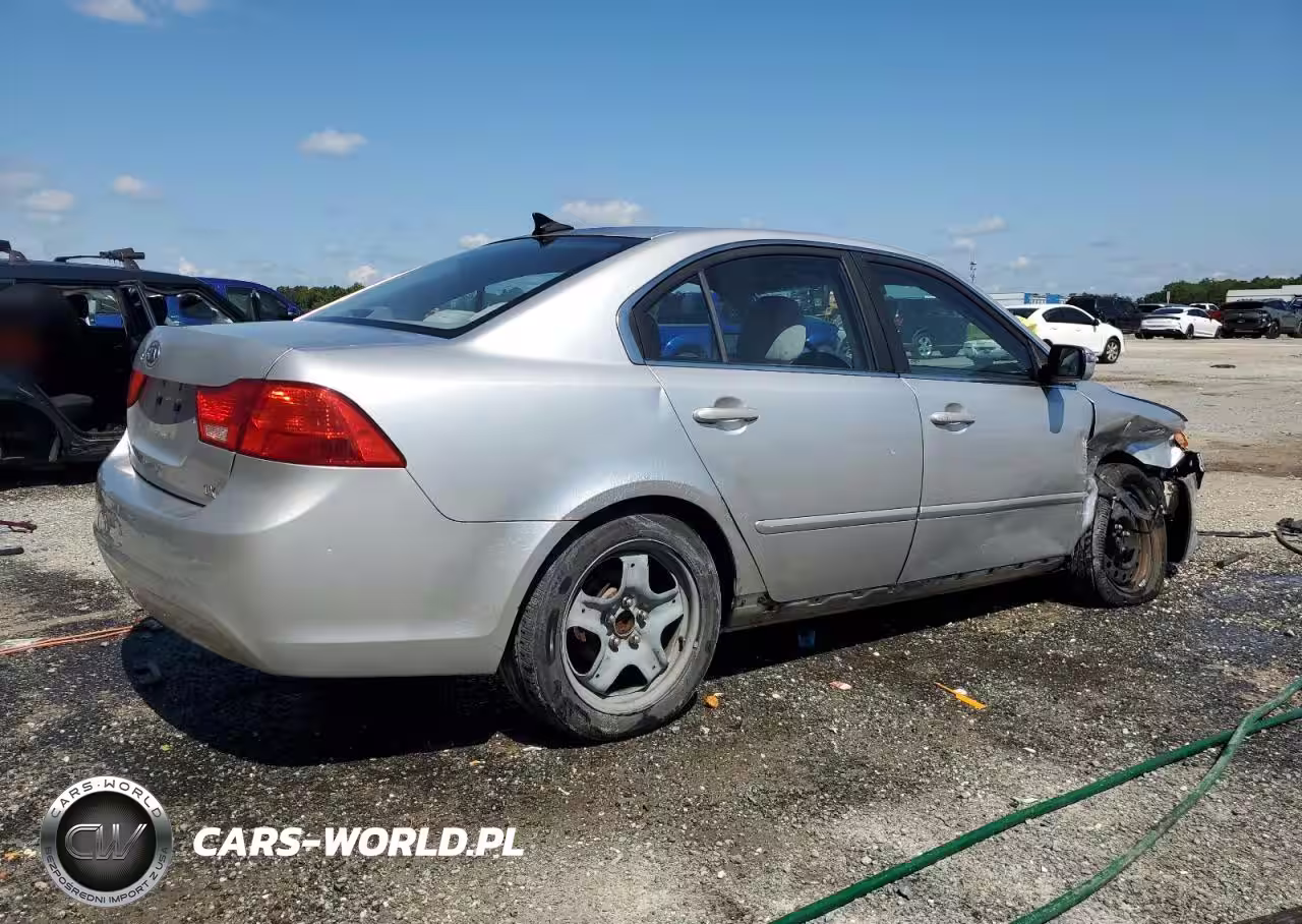 2009 Kia Optima Lx VIN:KNAGE228X95323855 - 3