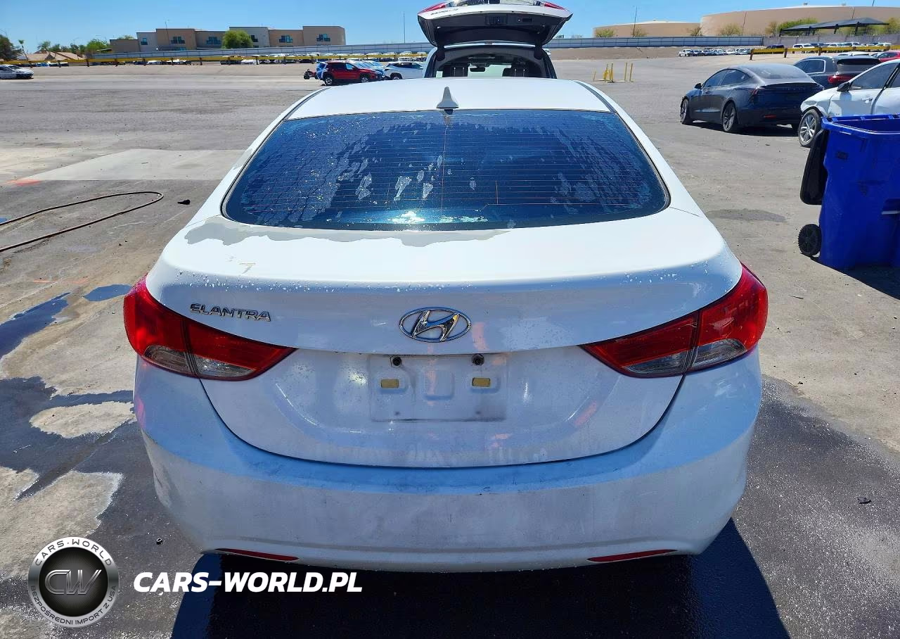 2013 Hyundai Elantra Gls VIN:5NPDH4AE7DH349192 - 6